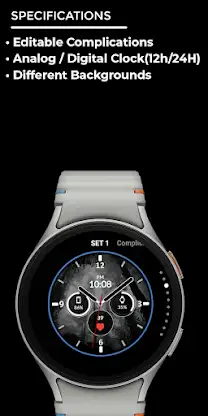 Night ver 26 - watch face screenshot 4