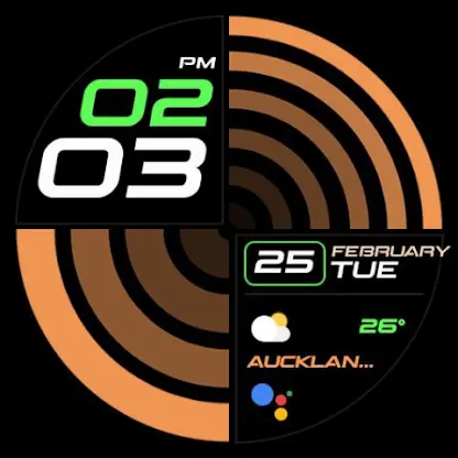 Night ver 70 - watch face screenshot 4