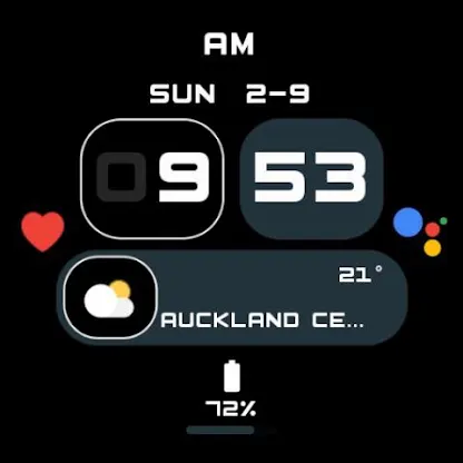 Night ver 71 - watch face screenshot 1
