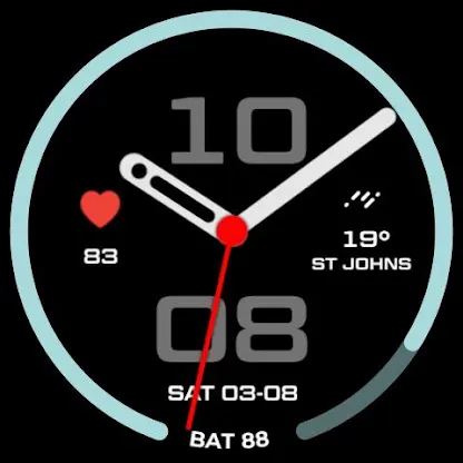 Night ver 72 - watch face screenshot 4