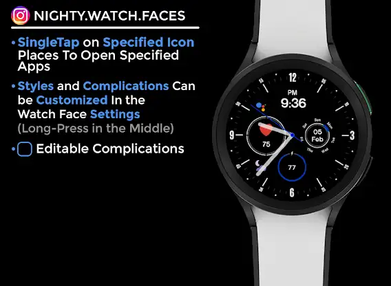 Night Watch - watch face screenshot 6