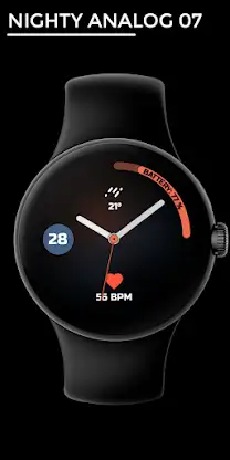 Nighty Analog 07 - watch face screenshot 1