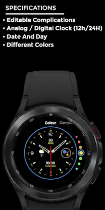 Nighty Analog 09 - watch face screenshot 4