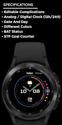 Nighty Analog 10 - watch face screenshot 4