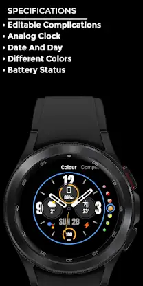Nighty Analog 19 - watch face screenshot 4