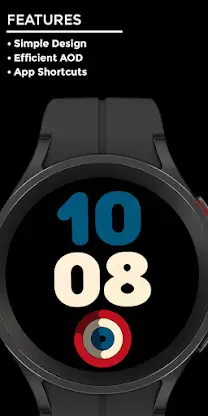 Nighty Digital 17 - watch face screenshot 2