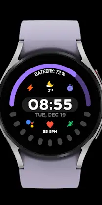 Nighty Digital 21 - watch face screenshot 5