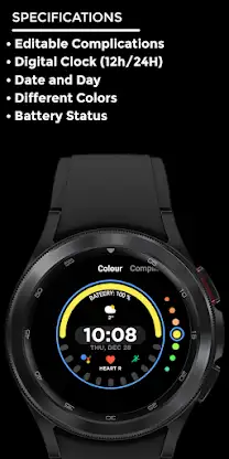 Nighty Digital 21 - watch face screenshot 4