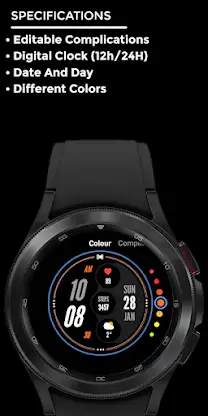 Nighty Digital 23 - watch face screenshot 4