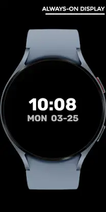 Nighty Digital 24 - watch face screenshot 3