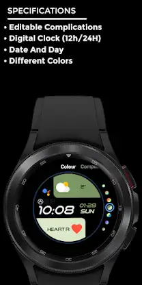 Nighty Digital 25 - watch face screenshot 4