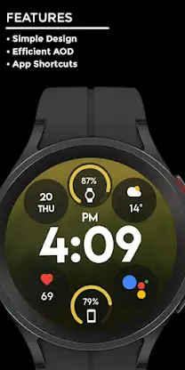 Nighty Digital 29 - watch face screenshot 2