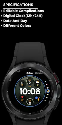 Nighty Digital 29 - watch face screenshot 4