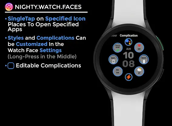 Nighty Digital 31 - watch face screenshot 6