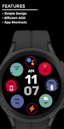 Nighty Digital 31 - watch face screenshot 2