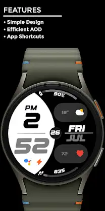 Nighty Digital 35 - watch face screenshot 2