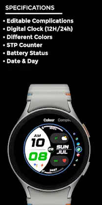 Nighty Digital 35 - watch face screenshot 4