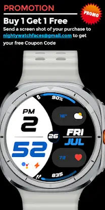 Nighty Digital 35 - watch face screenshot 5