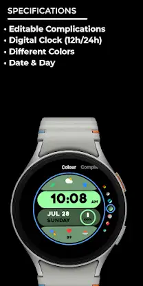 Nighty Digital 36 - watch face screenshot 4