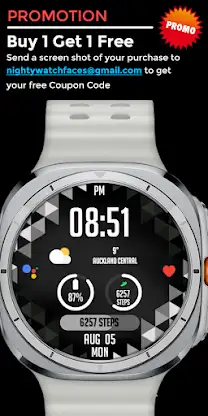 Nighty Digital 37 - watch face screenshot 5