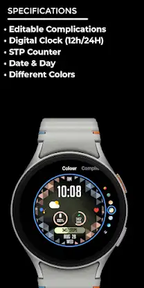 Nighty Digital 37 - watch face screenshot 4