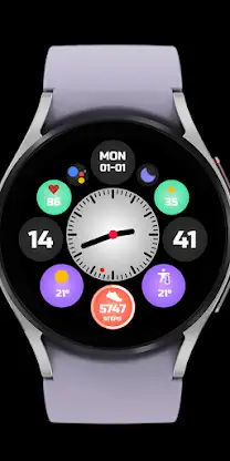 Nighty Hybrid 05 - watch face screenshot 5
