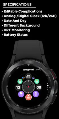 Nighty Hybrid 05 - watch face screenshot 4