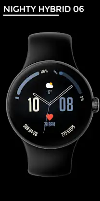 Nighty Hybrid 06 - watch face screenshot 1