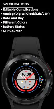Nighty Hybrid 07 - watch face screenshot 4