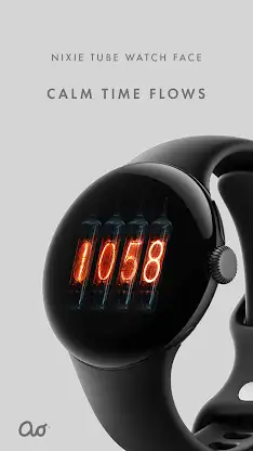 Nixie tube Watch Face screenshot 3