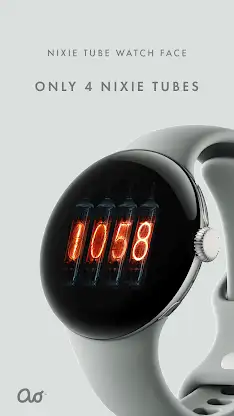Nixie tube Watch Face screenshot 4