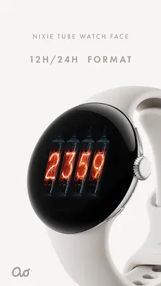 Nixie tube Watch Face screenshot 5