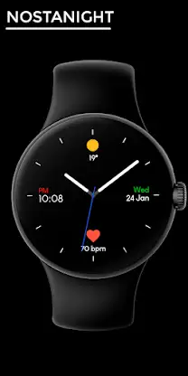 Nostanight - watch face screenshot 1