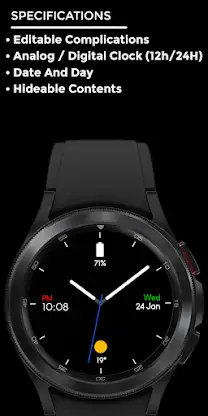 Nostanight - watch face screenshot 4