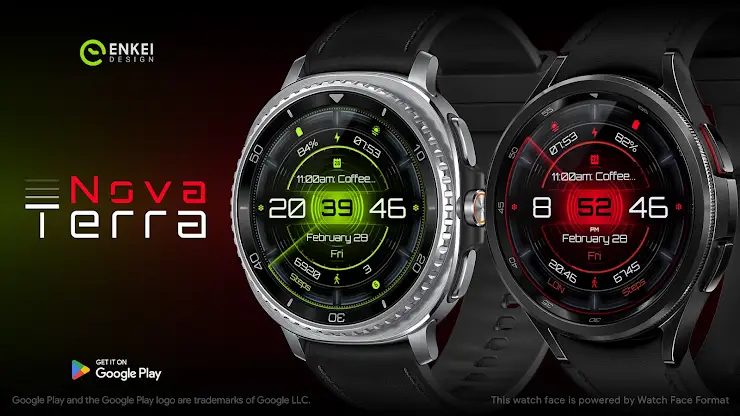 Nova Terra - watch face screenshot 1