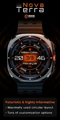 Nova Terra - watch face screenshot 2