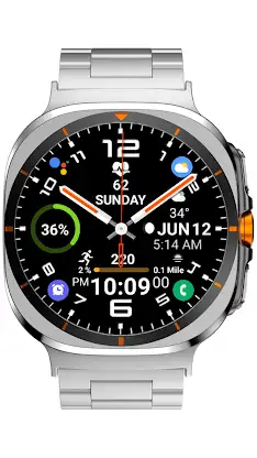 NTV002 - Minimal II watch face screenshot 1
