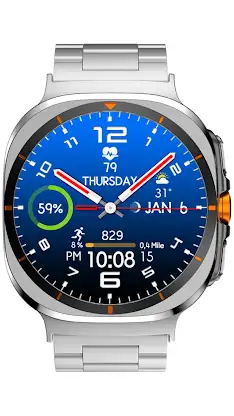 NTV002 - Minimal II watch face screenshot 3