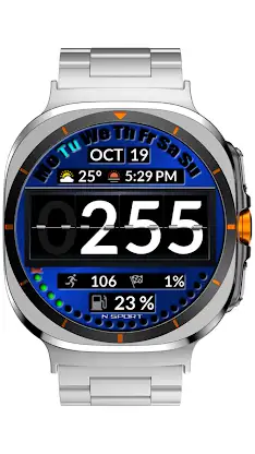 NTV520 - Digital watch face screenshot 7