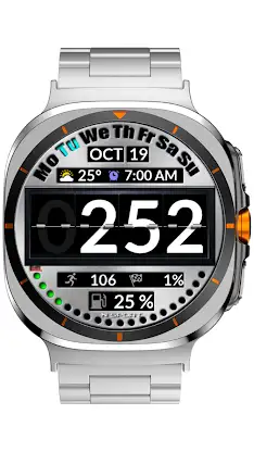 NTV520 - Digital watch face screenshot 4