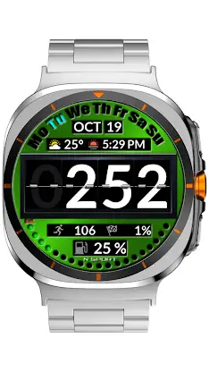 NTV520 - Digital watch face screenshot 5