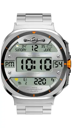 NTV516 - N Digital watch face screenshot 2