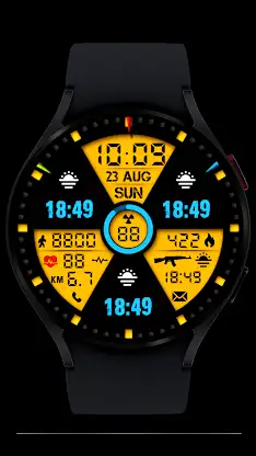 Nuclear Tactical  Watch Face screenshot 4