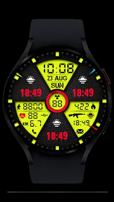 Nuclear Tactical  Watch Face screenshot 7