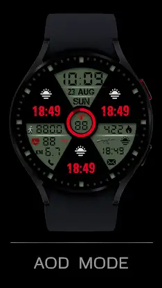 Nuclear Tactical  Watch Face screenshot 3