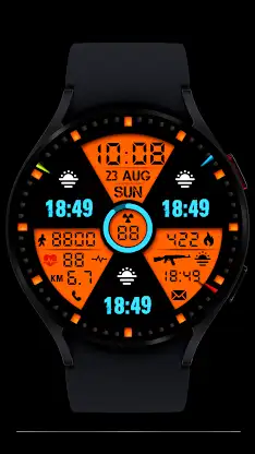Nuclear Tactical  Watch Face screenshot 6