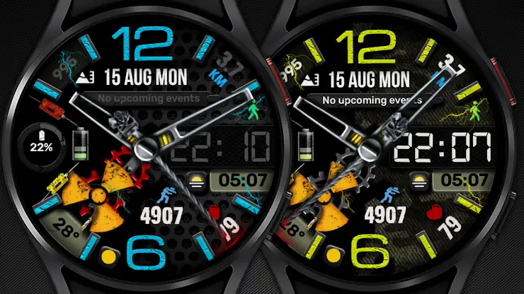 Nuclear Classic PRO Watchface screenshot 5