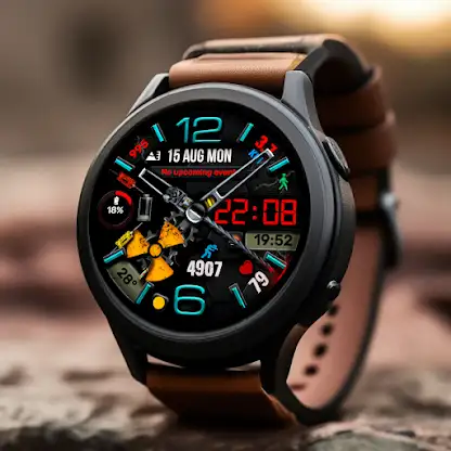 Nuclear Classic PRO Watchface screenshot 1