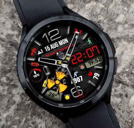 Nuclear Classic PRO Watchface screenshot 2