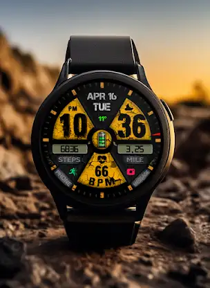 WIN Nuclear PRO Watch face screenshot 5